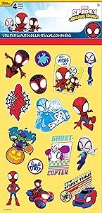 Spidey and his Amazing Friends Standard Sticker - 4 Sheet