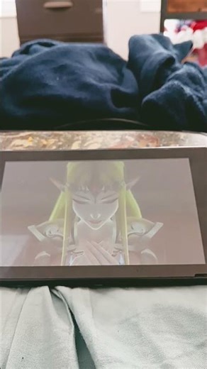 Zelda's victory animation