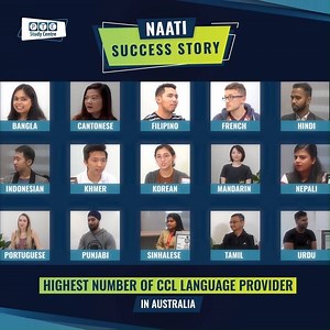 80K views · 19 reactions | PTE Study Centre is the highest number of CCL language provider in Australia. We have industry professionals along with the most effective training methodologies & the best NAATI CCL materials. Our success rate shows the effectiveness of the training. Join us, get your desired score in NAATI CCL & get 5 points for your PR! #NAATI #NAATI_CCL #Success_Story #Professional_Training #Sydney #PTE_Study_Centre #Australia | Melbourne PTE Study Centre | Facebook
