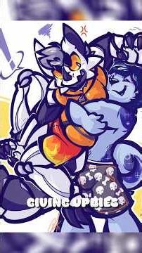 the time a fan commissioned Furry Art of us together…