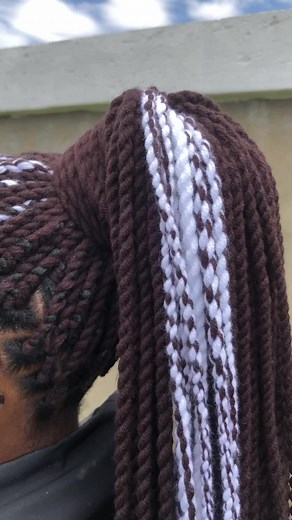 Stunning Wool Braids and Twists Hairstyle Tutorial