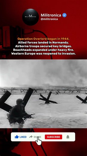 World War II | Operation Overlord. #shorts