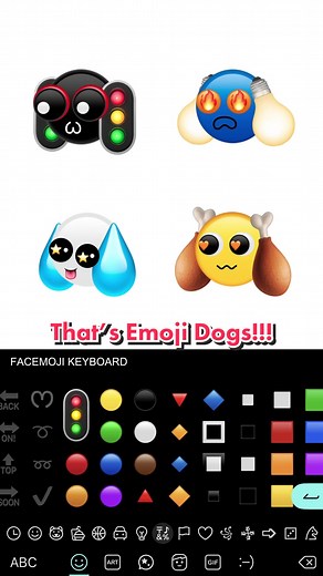 Create Your Own Emoji Dog on Keyboard!