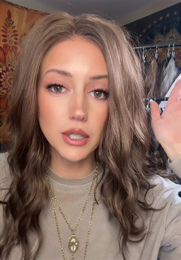 Aisom sent me this beautiful chocolate brown Mila 🤎 Excited to add her to my Mila collection. #wigtok #lacefrontwig #waterwavewig #affordablewigs #gluelesswig