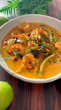 Quick Thai shrimp curry in 15 minutes! #asiancooking #thaicurry #quickrecipes