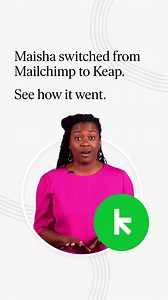 67K views · 303 reactions | So many business owners have made the switch from Mailchimp. The reasons? Keap offers an all-in-one tool, plus helpful, long-term support. | Keap | Facebook