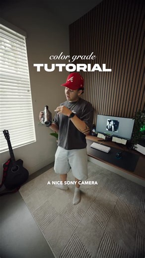 Ruben Palafox on Instagram: "first step to color grading is converting your log footage to rec709. 🎨🖌️💻 LUTs are up in the edit group 🤝🏼 #videoediting #colorgrade #tutorial #contentcreator #editing #slog3 #lut #sonyalpha #cinematic #videography"