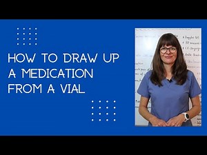 How to Draw up Medication from a Vial