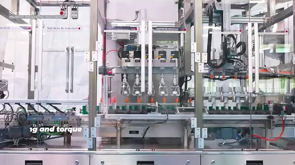 ALANTRA P Automatic Capping Machine: Precision Pump, Trigger, Screw-On & Snap-On Cap Solutions
