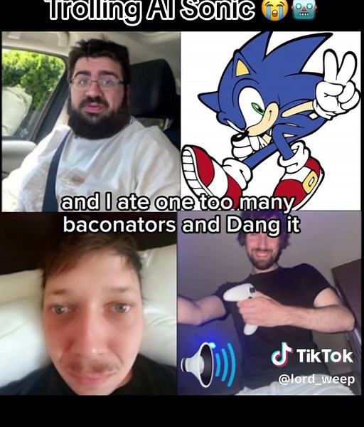 Trolling AI Sonic in Hilarious Sonic Gameplay