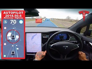 Tesla Autopilot vs M4 Motorway / Highway - How Good Is Auto Lane Change, Auto Steer & TACC?