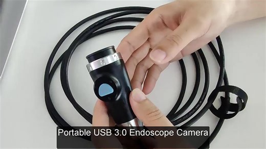 Medical Full HD Nose Endoscope Camera With Light Source for Surgery ENT