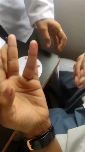 first day in lab (bleeding time)#medicalcollege