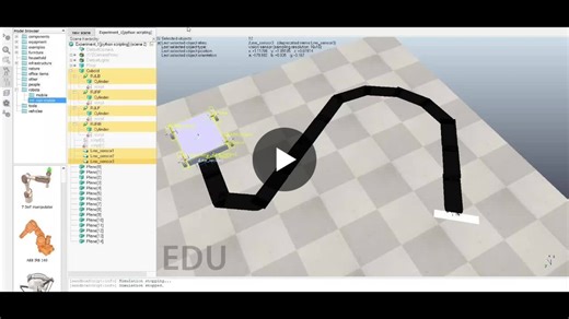 Line Follower Robot in CoppeliaSim with Lua | Abhishek Nashine posted on the topic | LinkedIn