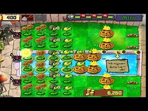 Plants VS Zombies - Pool - Levels 8-9 Completed (Adventure 2)