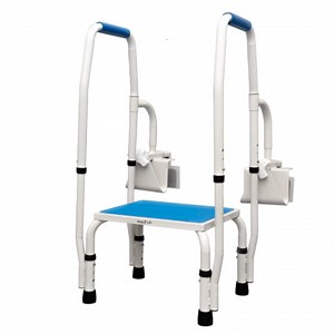 Step2Health Bathtub Step2Tub Steeping Stool w/ Fall Prevention Handles