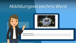 Abbildungsverzeichnis Word • einfach erstellt in 3 Schritten