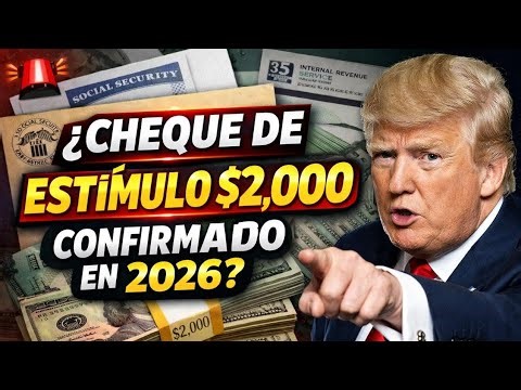 🚨 SSI 2026: ¿Cheque de Estímulo de $2,000 Confirmado? Última Actualización del Seguro Social