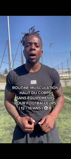 Entraînement de musculation pour footballeurs (12-16 ans) sans équipements | Conseils Football