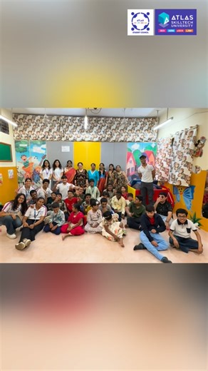 Atlas Student Council on Instagram: "🤩Children’s Day hit different this year. We spent it with an incredible group of autistic kids who showed us what joy looks like in its rawest, most honest form. From art sessions, dance, games, and sensory-friendly activities to just running around laughing… every moment felt like a reminder that kids don’t need much to be happy. Just space, patience, and people who see them for who they truly are💗 One of the sweetest parts of the day? We asked each child