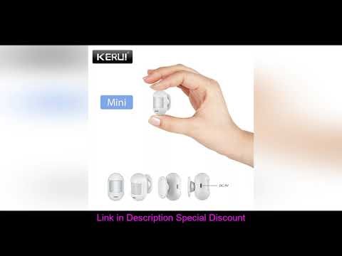 KERUI P831 Wireless Mini Movable Angle Home Security Burglar PIR Infrared Motion Detector Compatibl