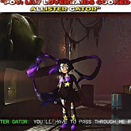 Lily Lovebraids Cooked Allister Gator 💀 | Poppy Playtime Chapter 6 Edit #poppyplaytime #prototype