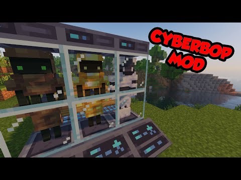 CYBERBOP MOD | Become a Cyborg in MINECRAFT