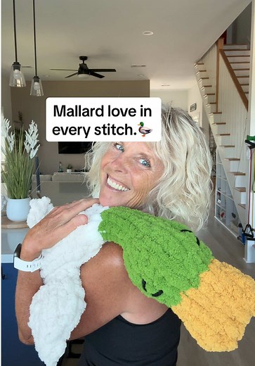 Magical Mallard Duck Chunky Yarn Project Showcase