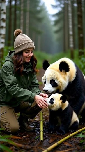 Baby Panda Rescue | Cute Mama & Baby Panda Story | Heartwarming Animal Tale for Kids