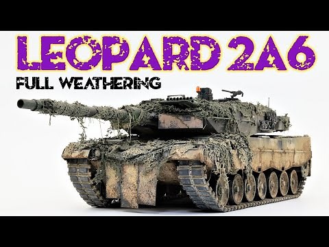LEOPARD 2A6 - the most powerful and deadly machine in the world, part 4/4, 1/35 scale