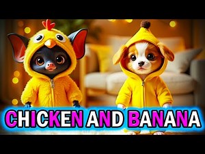 Chicken Banana Song | Kids Dance | Kids Cartoon 2025 | Mintimals