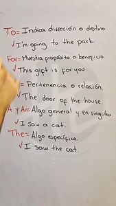 4.9K views · 4.9K reactions | ⚖️ ¿Cuándo usar TO y cuándo FOR en inglés? ¡Te lo aclaro fácil! | El Profesor Hernán | Facebook