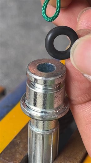 tip for installing a rubber O-ring