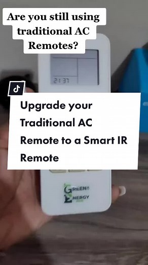 It's time to upgrade your AC Remote. Use a Smart IR Remote and control your AC remotely through and app or voice control using Amazon Alexa or Google Assistant. #SmartHome #HomeAutomation #SmartHomeDevices #SmartIRremote #AmazonAlexa #GoogleAssistant #SHSL #SmartoviaHomeSolutions