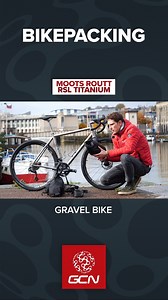 To take on the King Alfreds Way gravel route on an epic bikepacking trip, Moots were kind enough to let Si ride their updated Routt RSL titanium gravel bike specced with some of the most premium cycling components. It's a real beauty, with finishing kit from Enve and Chris King and a a full Shimano GRX Di2 groupset. Si also explains what kit he took with him for the overnight trip. | Global Cycling Network