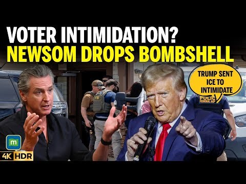 Newsom SLAMS Trump: Sent ICE to Intimidate Voters | Houston Rally 2025