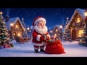 Santa’s Christmas Gift Adventure 🎅✨ | 3D Animated Kids Rhyme