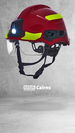 10% Off MSA Cairns XR2 Helmets until July 19! Shop this multi-purpose helmet for Technical Rescue with modular, "click-in" accessories at TheFireStore.com. No code needed! #TheFireStore #MSACairns #firefighter #helmet | TheFireStore.com