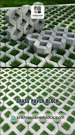 Krishna Grass Paver Block Strong, Stylish & Sustainable