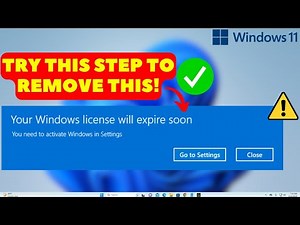 FIXED: Your Windows License Will Expire Soon in Windows 11 [2024]