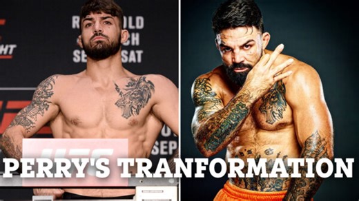 Mike Perry force fed himself to transform body by 15lb for Jake Paul fight