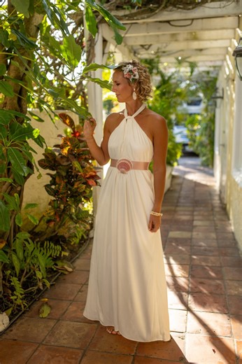 Pink Seashell Bridal Sash, Beach Wedding Dress Belt, Interchangeable Ribbon Accessory - Etsy