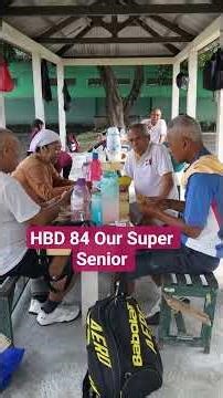 HBD 84 Our Super Senior #fypシ゚viral #tennis #pepabri #short #korem163
