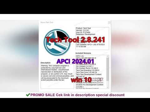 2024 Premium Tech Tool 2.8.241 (PTT 2.8 / VCADS)(REAL Development) Product History with Developer To