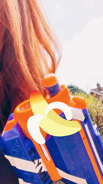 CODE NAME: bananas 🍌 #nerfwars #funnytiktok #couplespayback #summerholidays2022 #bananas