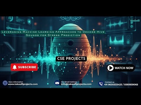 🐝 Decoding Hive Sounds with AI | Machine Learning Reveals Bee Stress Secrets!