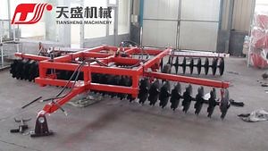[Hot Item] New Factory Agricultural Machinery 48 Discs Wing-Folded Hydraulic Offset Disc Harrow