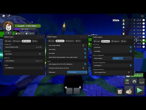 Fabled Legacy | Auto Farm Dungeons Script!