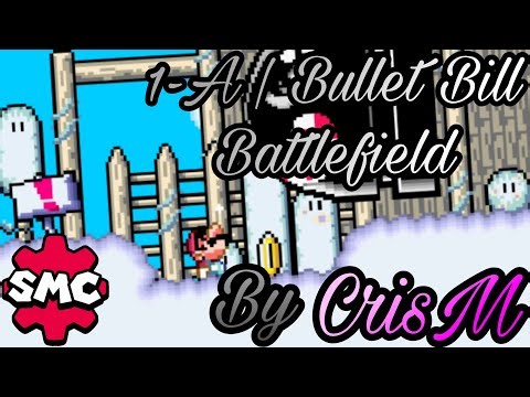 [Super Mario World 3] 1-A | Bullet Bill Battlefield by me :D