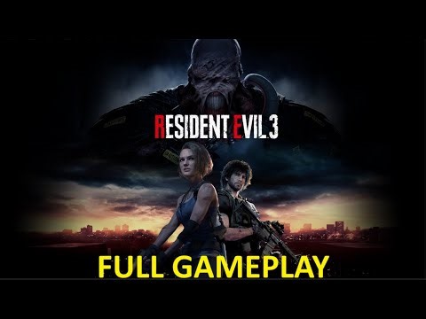 Resident Evil 3 Remake Full Game Walkthrough Part 1 Jill vs Nemesis Game Circuit